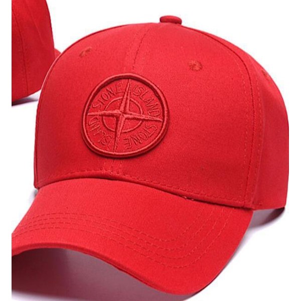 Stone Island broderi baseball kasket til mænd - Justerbar kasket - Unisex kasket #2