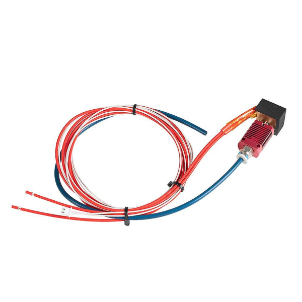 Opgradering 24v 40w Mk8 Hot End Kit med Premium Capricorn Tube til Ender 3/ender 3 Pro 3d Printer