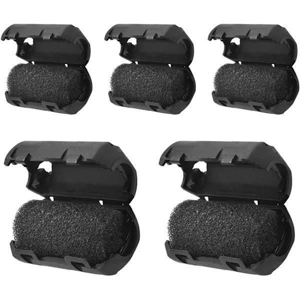 5 st 3D-skrivarfilter för filament, 1,75 mm, antistatiska, dammrengörare för 3D-skrivartillbehör, kan torka bort smuts och damm för 3D-skrivare, kontorsbruk