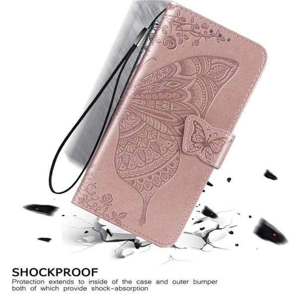 iPhone 11 Deksel, iPhone 11 Deksel med Kortholder Stativ Støtte for Kvinner Jenter Gutter, iPhone 11 Lommebok Søt Robust PU Lær Flip{yh}