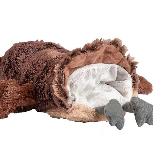 Kawaii tecknad djur uggla fågel plysch handdocka baby sänggåva julklapp julklapp 25 cm