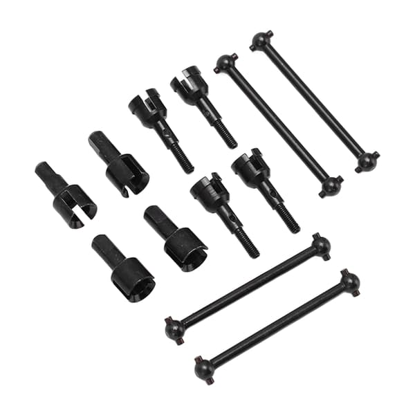 RC Dogbone Adapter Diff Cup Joint Aksel til WLtoys A949 A959 A969 A979 K929 og andre 1/18 RC Biler Sort