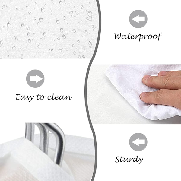 10-pakks skulderbeskyttende klesdekselhengere 10PCS