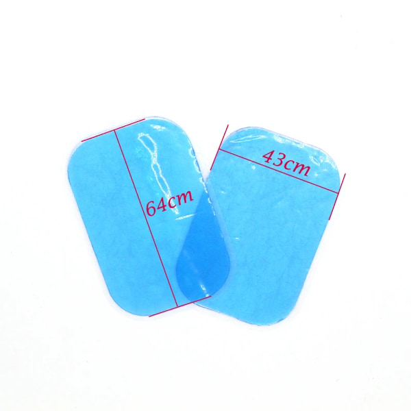 4*6cm EMS ABS Fitness Gel Pads Muskel Stimulator Treningserstatning Gel Pads Fitness Treningsmassasjer Avslapping 10pcs 4x6cm Gel