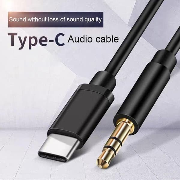 Usb Type C til 3,5 mm Aux Audio Kabel Headset Højttaler Hovedtelefon Jack Adapter Bil S21 S20 Note Plus Aux Ultra 20 Tab til Samsung S7{yh}