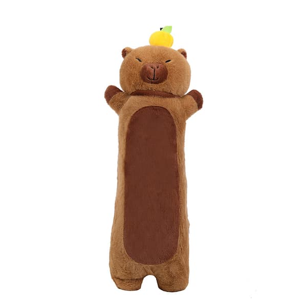 Capybara Lang Plys Pude | Stor Blød Kropskrammende Udstoppede Legetøj 110cm