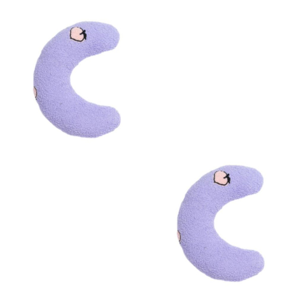 1/2/3/5 husdjurstillbehör för katter Kattdyna för katter med fridfull sömn lila purple 2 Set