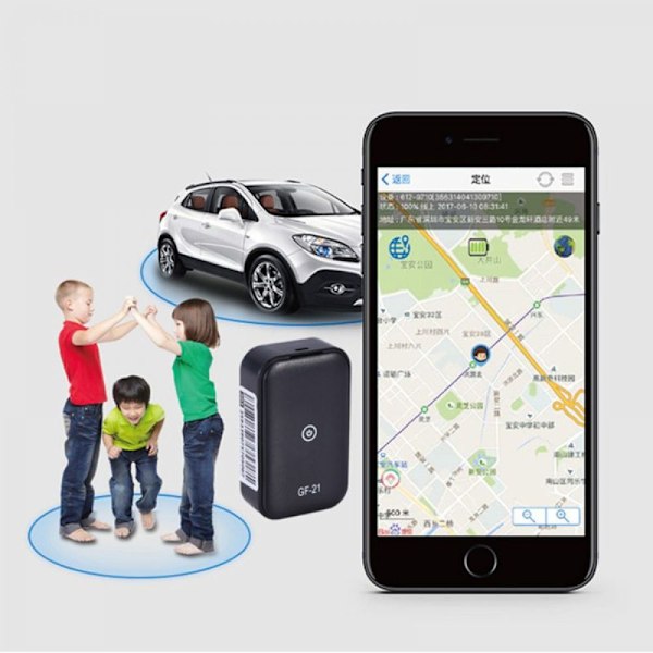 GPS-tracker GF21 Mini Realtid Bil Tracker Anti-förlust Enhet Röststyrning Inspelning Locator Hög Definition Mikrofon