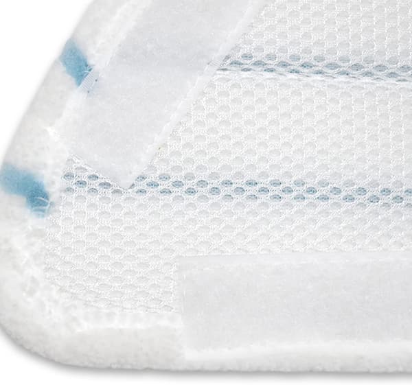 Set med 4 mikrofiberöverdrag för Lidl Silvercrest eller Vileda Ste ångmopp (BT)