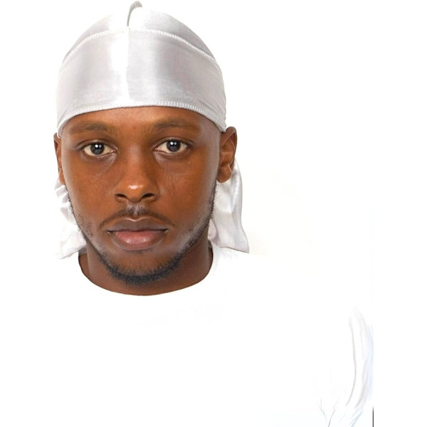 Durag do-rag dew-rag doo-rag Vit white