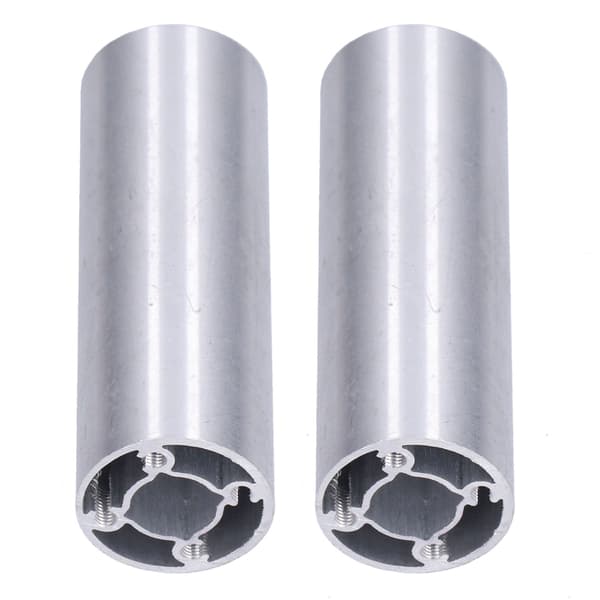 2 stk. 6063 aluminiumlegering rør runde lige værktøjer til robotter lejesæder OD 32mm6103-0032-0144