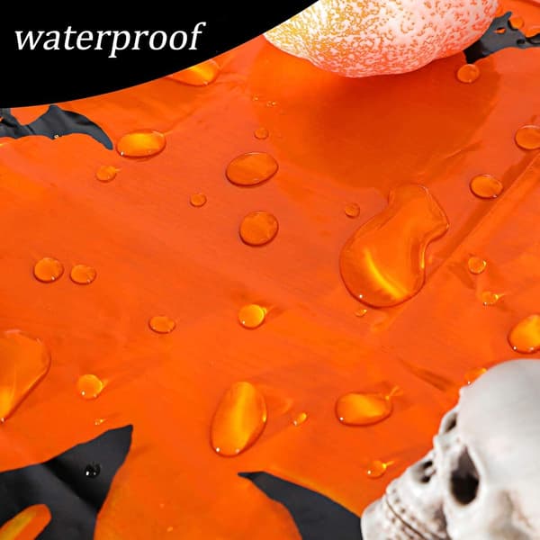 Halloween Duk - 137cm x 180cm - Vanntett - Skummel Halloween Dekor - Rektangulær{wh}