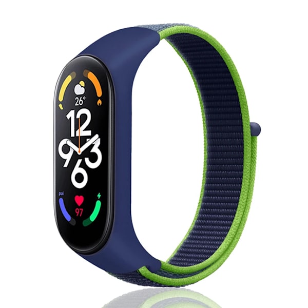 Nylon Mi Band 4 5 6 Rem til erstatning Blød justerbar Rem Pulsera correa Til Xiaomi Mi Band 3 4 5 6 7 Armbånd Limes 22 Limes 22 Mi Band 3 4 5 6 7