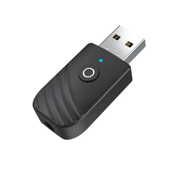 Bluetooth USB -sovitin, 5.0 langaton 3-in-1 USB -lähetin
