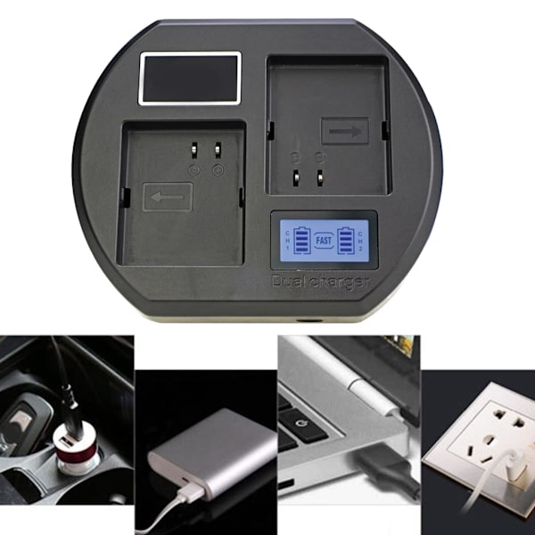 LCD-laddare för Arlo Pro 2 batteriladdningsstation ersättning för Arlo Pro White 0.13