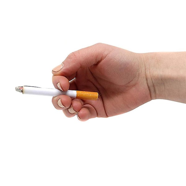10-pack Falska Puff-Cigaretter | En Storlek | Vit (H-4)