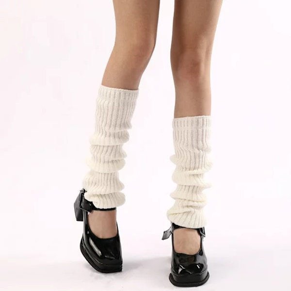 Naisten muotileggingsit 80-luvun ribitehosteella White