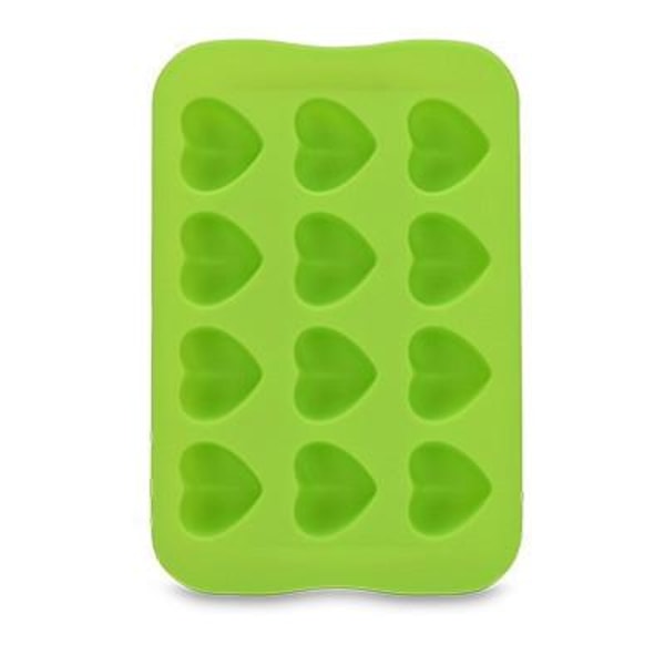 Isbitform / sjokoladeform / geléform - Silikon - Hjerteformet