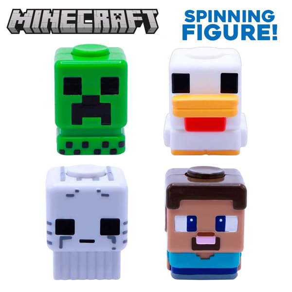 Minecraft Fidget Spinner Stress Relief Leksak *Steve* Steve
