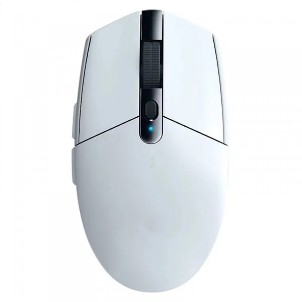 G305 LIGHTSPEED Wireless Gaming Mouse, Hero 12K Sensor, 12,000 DPI, Lightweight, 6 Programmable Buttons (White)