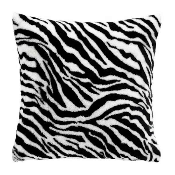 Putetrekk Zebrella 40x40cm Sort og Hvit