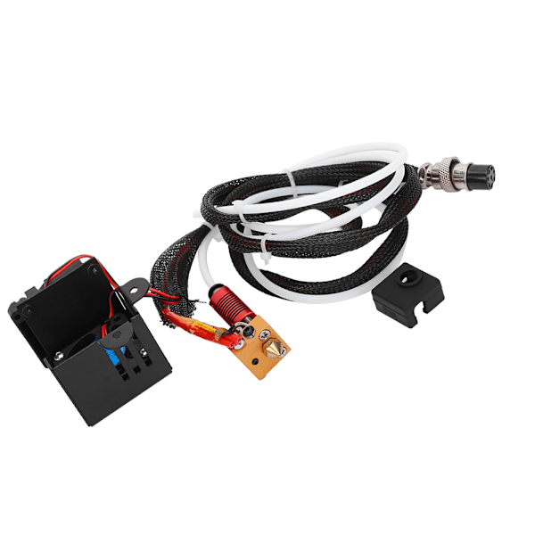 Extruder Hot End Full Nozzle Kit 3D-skrivartillbehör för CR-10 10S med munstyckssats