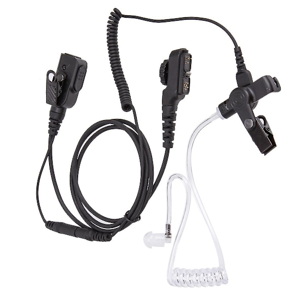 Walkie Talkie Headset Öronsnäcka Mic För Hytera Hyt Pd700 Pd700g Pd702g Pd705g Pd752 Pd780 Pd782 {DB