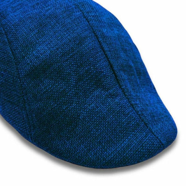 Golf Driving Hat Menn Flat Cap BLÅ blue