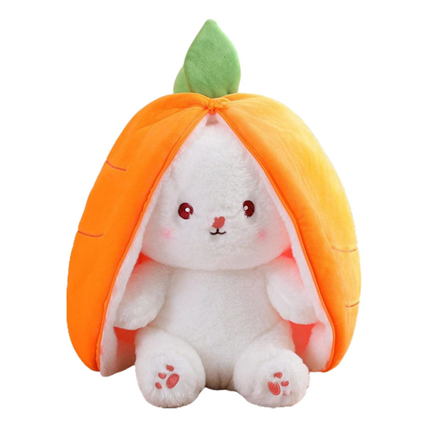 Plushdjur Göm-och-leta Kanin Mjuk Påskkanin Present Heminredning Docka Carrot Rabbit