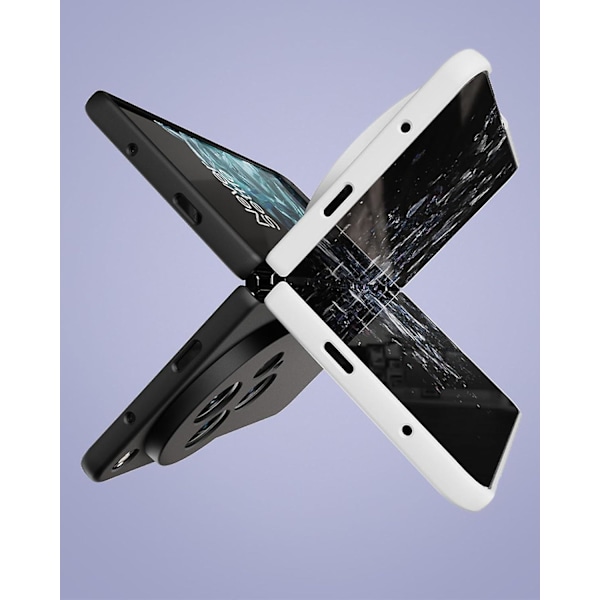 Etui til Oneplus Open, Hård PC Stødsikkert Telefonetui Mat Slankt Beskyttende Omslag Foldbart Etui til Oneplus Open white