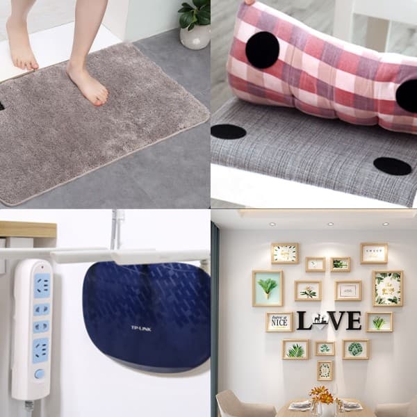 10 stk. 6 cm lakenmadrassholder sofapute teppeholder