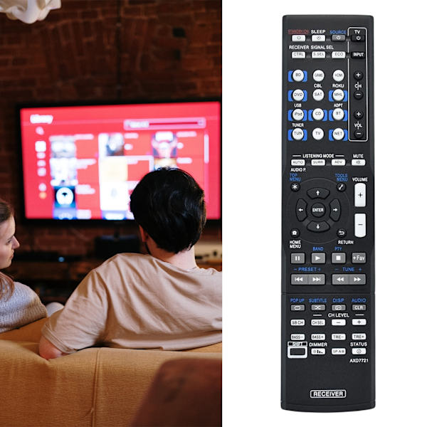Ny AXD7721 fjernkontroll for Pioneer AV-mottaker VSX44 VSX824 VSX1029K VSX102 4K fjernkontroller AV hjemmekino-kontroll