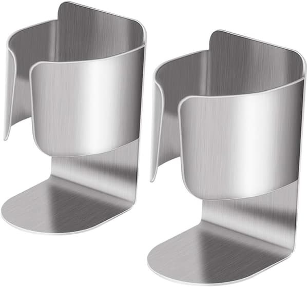 Tandborsthållare i rostfritt stål