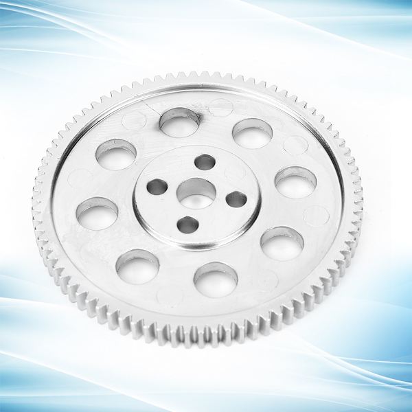 Rundhålskugghjul 80 tänder Hög precision Zinklegering Industrirobotdelar 65,5 mm Ytterdiameter