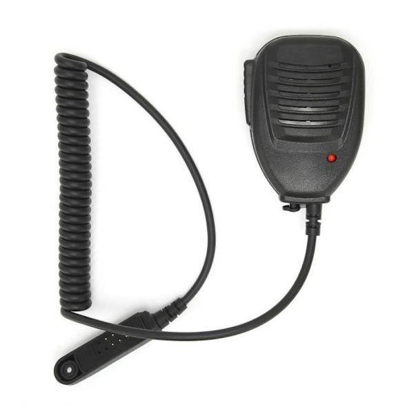 HURRISE Walkie Talkie Mikrofon Håndholdt Mikrofon Højttaler til BAOFENG A58 BF-9700 UV-9R Plus GT-3WP R760 Walkie Talkie