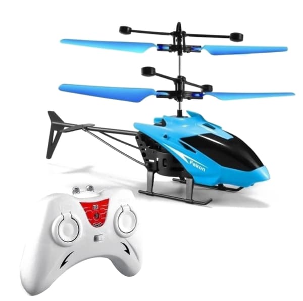 Fjernkontrollhelikopter, 2-kanals RC-helikopterleker (qb) blue