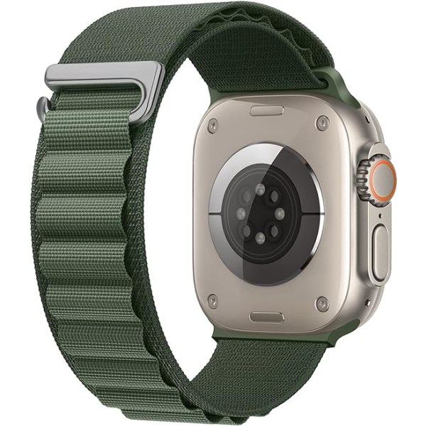 Alpine Loop-rem til Apple Watch 49mm 45mm 44mm til kvinder og mænd, justerbar 2/Ultra/Series SE 9/8/7/6/5/4/3/2/1