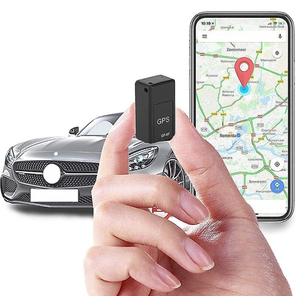 Bil Gf-07 Realtidspositions-GPS-tracker Magnetisk adsorptionsholder Køretøj Mini Locator Bil Elektronik Tilbehør - GPS-tilbehør