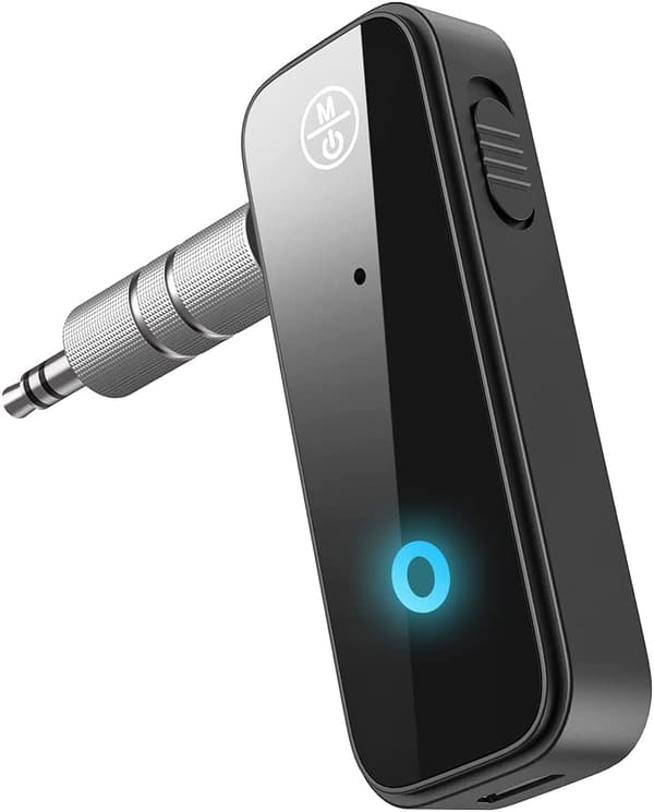 （59,5*22*12mm） Bluetooth-billadapter för bil, Bluetooth-mottagare, jack Bluet