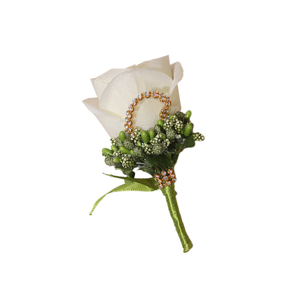 Bryllups Boutonniere Sikker og Genanvendelig Brudgom Tilbehør Broscher Green