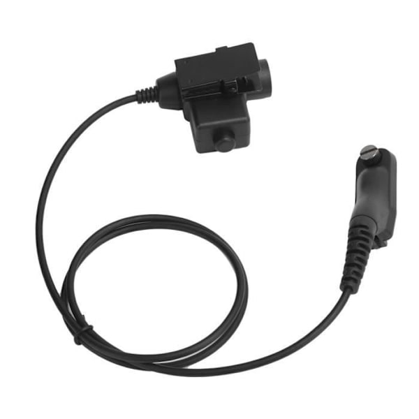 Qiilu U94 Headset Adapter U94 PTT Headset Adapter för Motorola MTP850S XIR P8268 P8200 MTP6550 XPR6350 Walkie Talkie