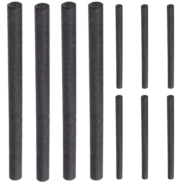 10 pcs Graphite stick carbon fiber rod Graphite rods 8mm graphite electrode rod Black