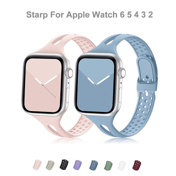 Klokke for Apple Watch SE 6 5 4 3 2 ed ed 42/44mm