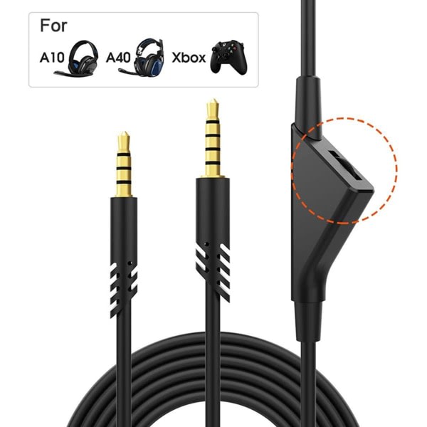 IC-vaihtokorvauskaapeli Astro A10 A40 A30 G233 -laitteille