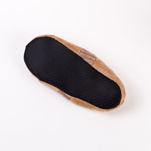 Pehmeät pohjat miehille, mukavat lämpimät lattiakengät Musta Black 40-45