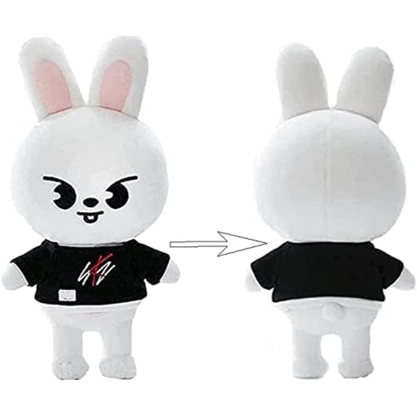 Plush Stray Kids plysjleker Kawaii Skz plysj Tegneserie Anime Myk Fylt Plysj Søt Dukke Bbokari) (Kanin)-WELLNGS