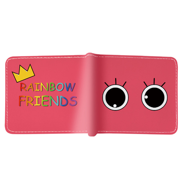 Rainbow Friends Lommebok-Kortholder Myntpose Roblox Spill Lommebok - Høy Kvalitet B