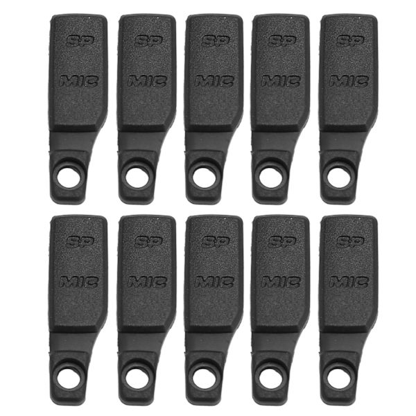 MH 10 stk. Walkie Talkie-hovedtelefonstikdæksel kompatibel med Baofeng UV 82 UV 8 UV 8D UV 82HP Radio Walkie Talkie