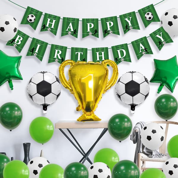 Trofè Bursdagsfest Sett Dekor Happy Birthday Sett