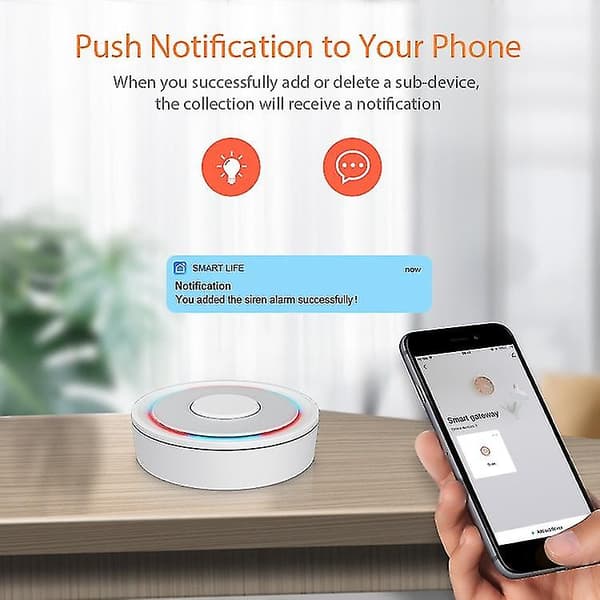 Tuya Zigbee Gateway Homekit Trådad Hub Smart Home Bridge Smart Life Fjärrkontroll Zigbee